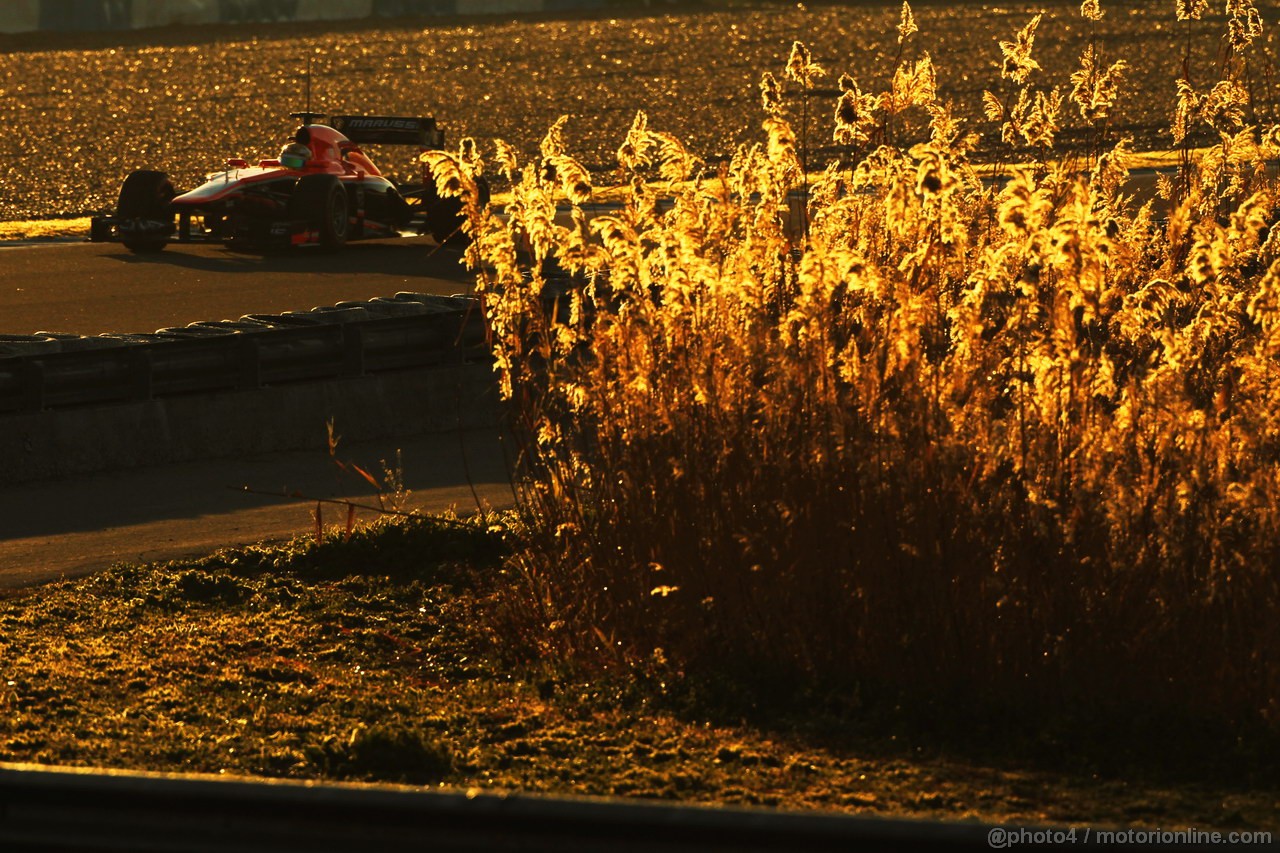 JEREZ TEST FEBBRAIO 2013, Luiz Razia (BRA) Marussia F1 Team MR02.
06.02.2013. 