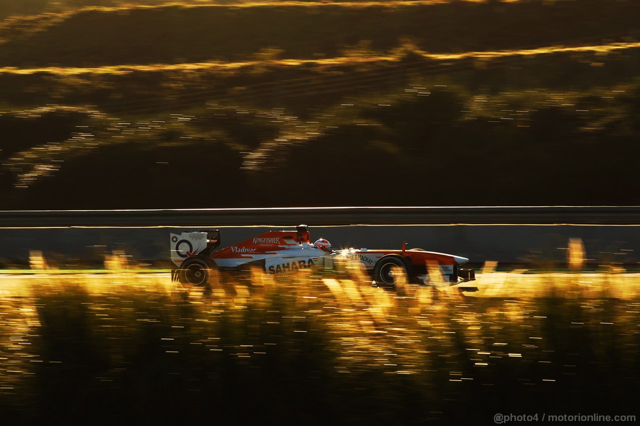 JEREZ TEST FEBBRAIO 2013, Paul di Resta (GBR) Sahara Force India VJM06.
06.02.2013. 