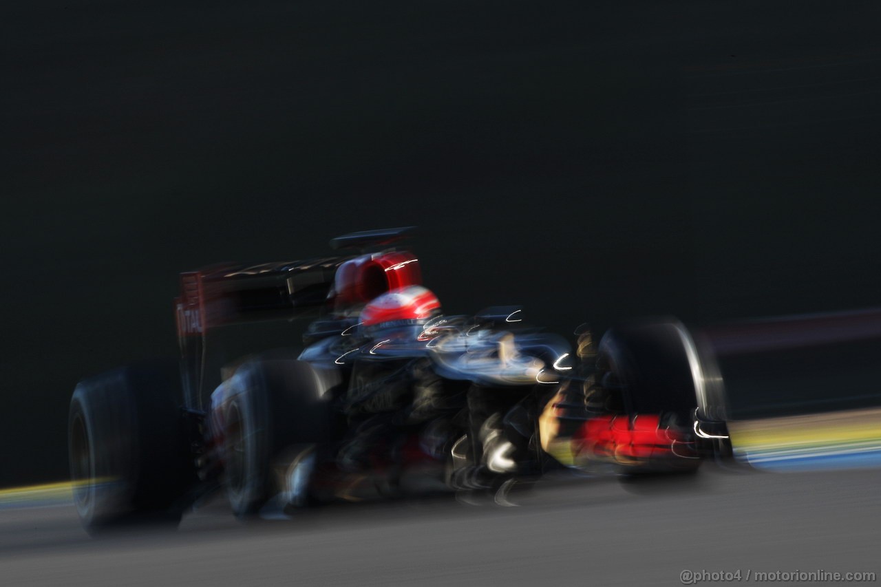 JEREZ TEST FEBBRAIO 2013, Romain Grosjean (FRA) Lotus F1 E21.
06.02.2013. 