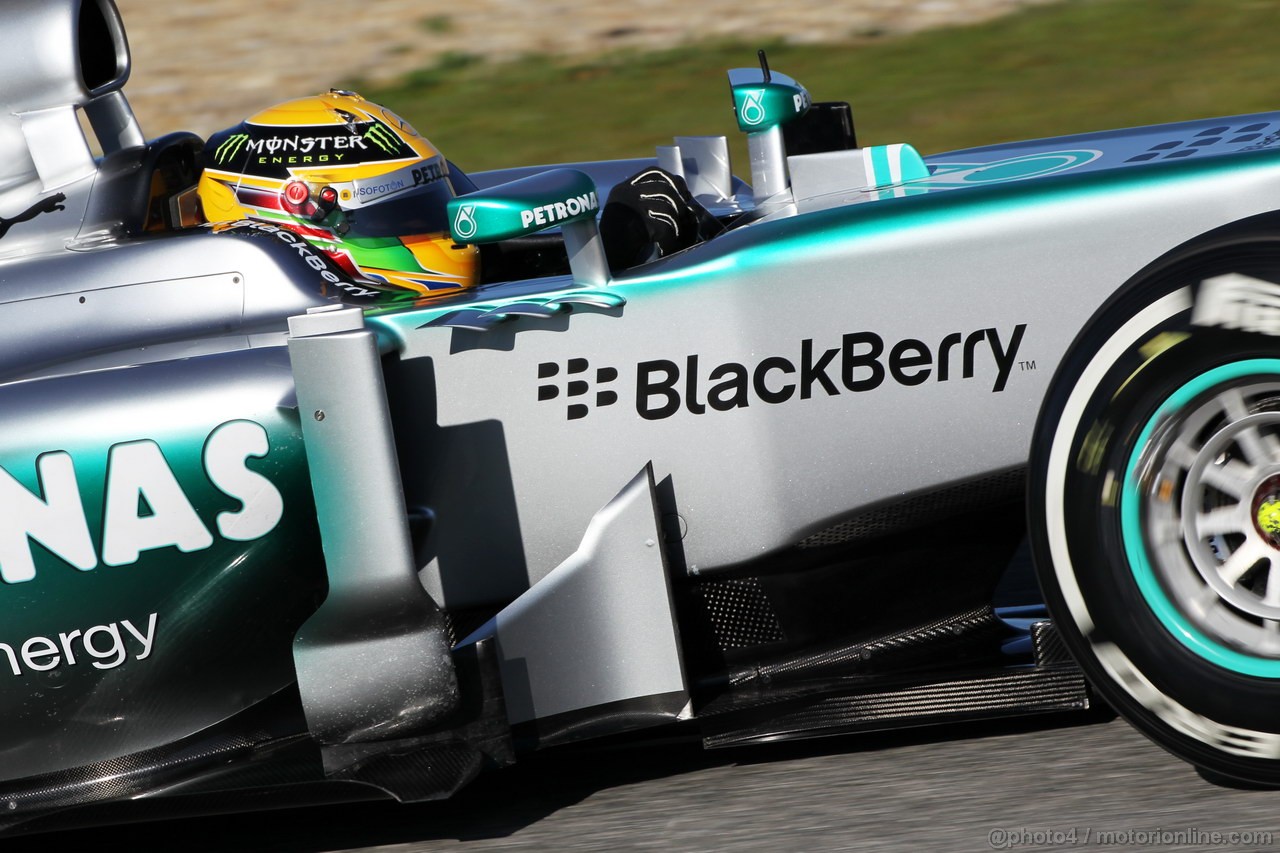 JEREZ TEST FEBBRAIO 2013, Lewis Hamilton (GBR) Mercedes AMG F1 W04.
06.02.2013. 