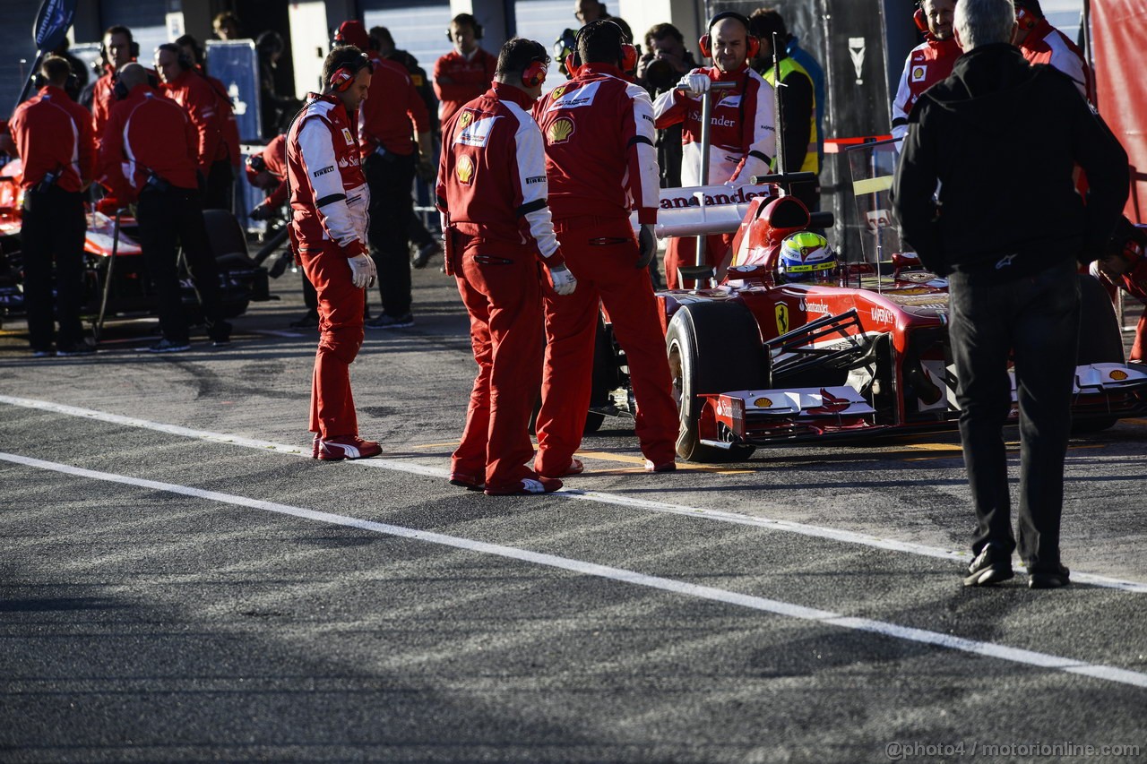 JEREZ TEST FEBBRAIO 2013, Felipe Massa (BRA) Ferrari F138.
06.02.2013. 