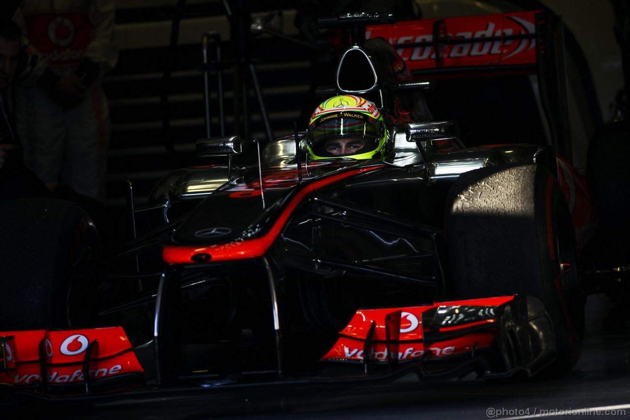JEREZ TEST FEBBRAIO 2013, Sergio Perez (MEX) McLaren MP4-28.
06.02.2013. 