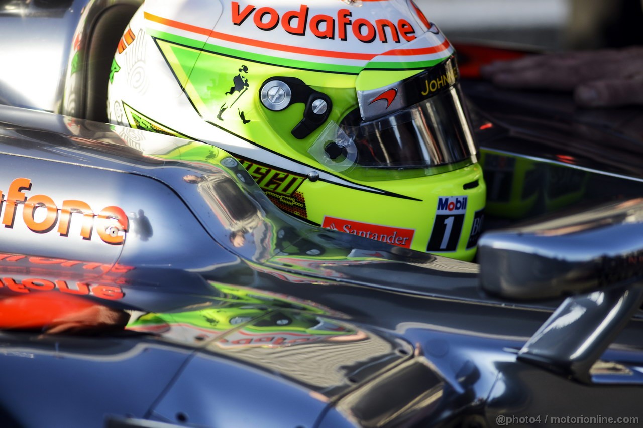 JEREZ TEST FEBBRAIO 2013, Sergio Perez (MEX) McLaren MP4-28.
06.02.2013. 