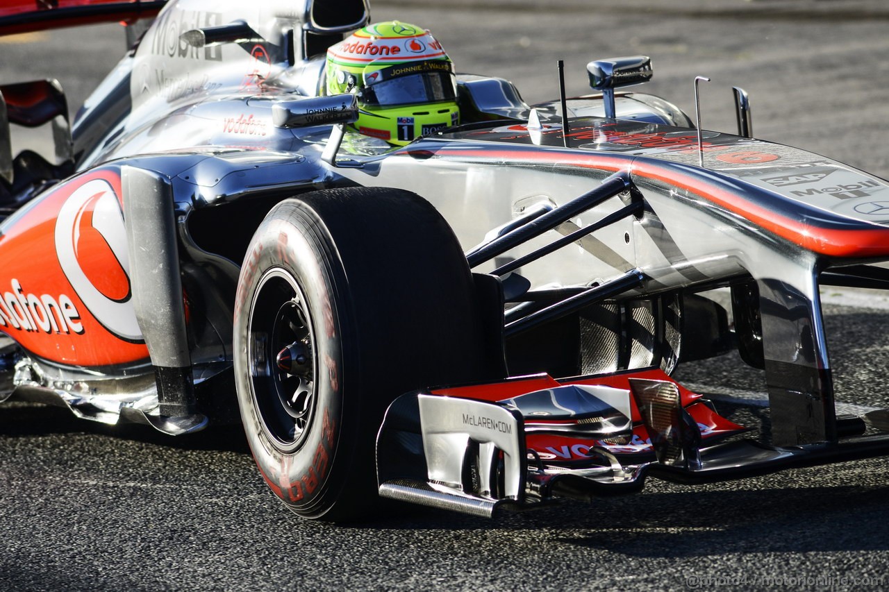 JEREZ TEST FEBBRAIO 2013, Sergio Perez (MEX) McLaren MP4-28.
06.02.2013. 