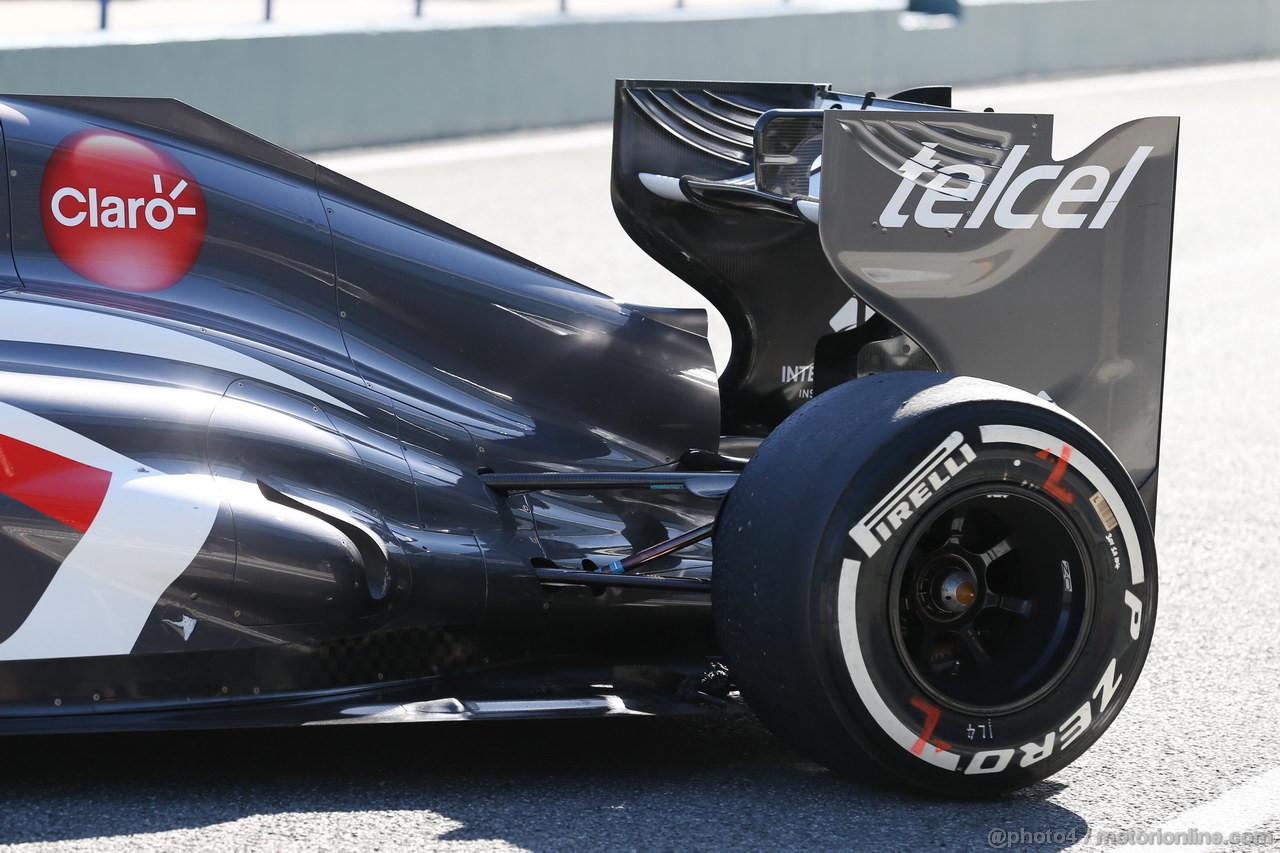 JEREZ TEST FEBBRAIO 2013, Nico Hulkenberg (GER) Sauber C32 rear suspension.
06.02.2013. 