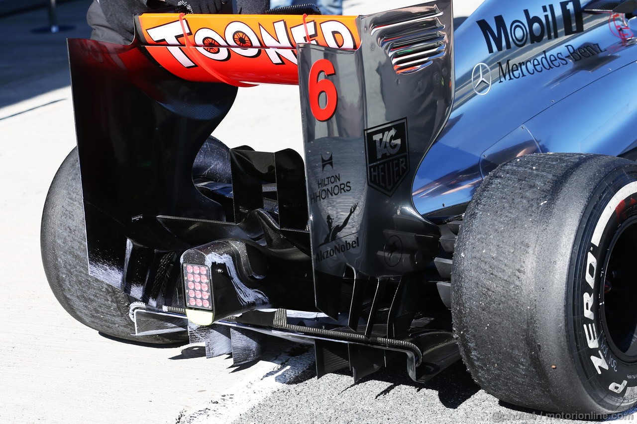 JEREZ TEST FEBBRAIO 2013, McLaren MP4-28 rear diffuser.
06.02.2013. 