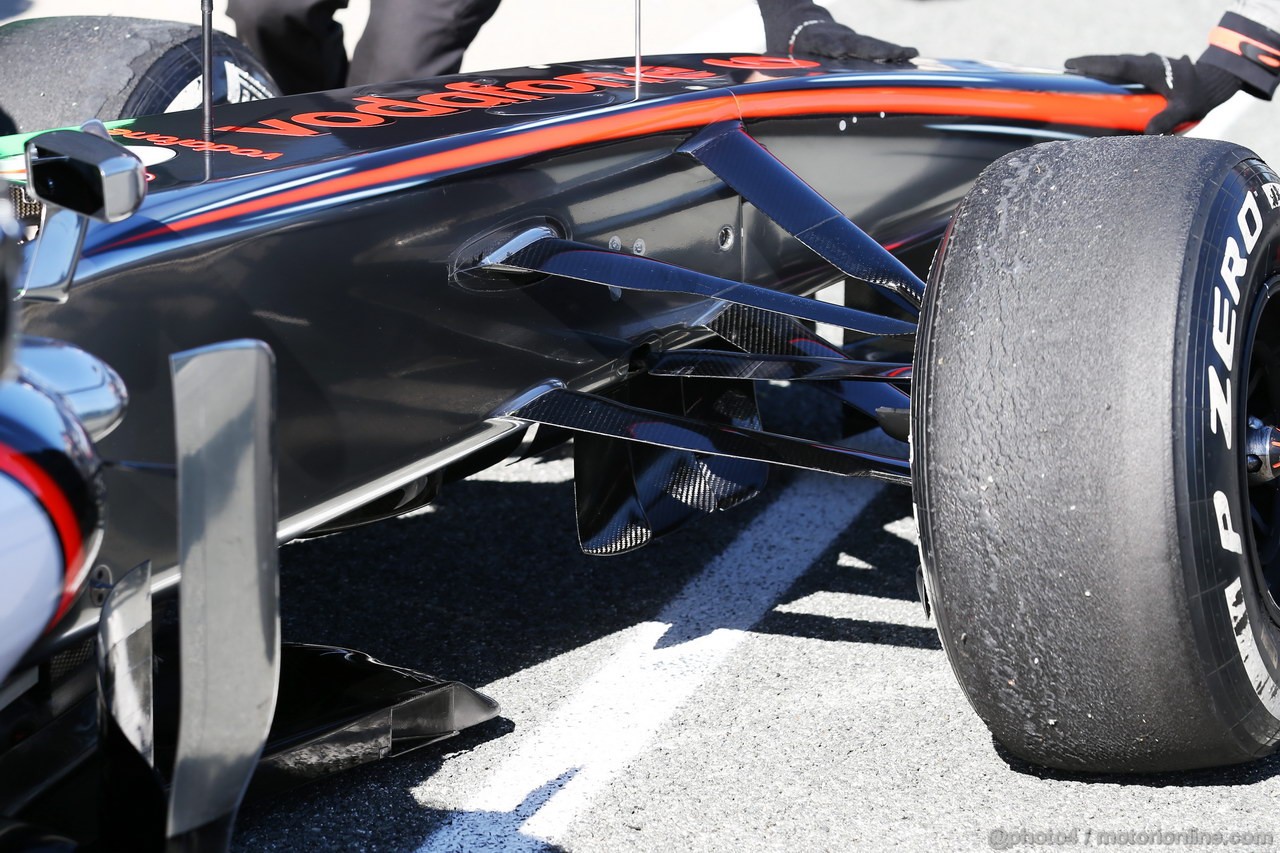 JEREZ TEST FEBBRAIO 2013, McLaren MP4-28 front suspension.
06.02.2013. 
