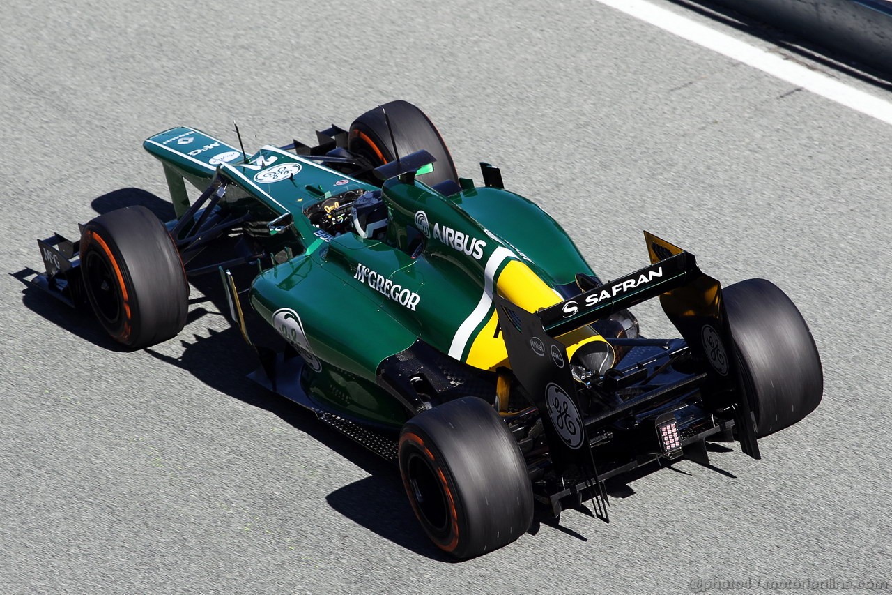 JEREZ TEST FEBBRAIO 2013, Giedo van der Garde (NLD) Caterham CT03.
06.02.2013. 