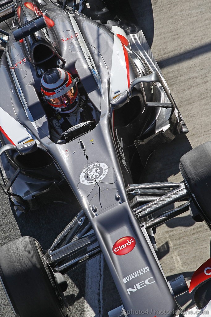 JEREZ TEST FEBBRAIO 2013, Nico Hulkenberg (GER) Sauber C32.
06.02.2013. 