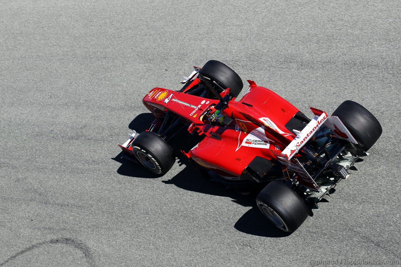 JEREZ TEST FEBBRAIO 2013, Felipe Massa (BRA) Ferrari F138.
06.02.2013. 