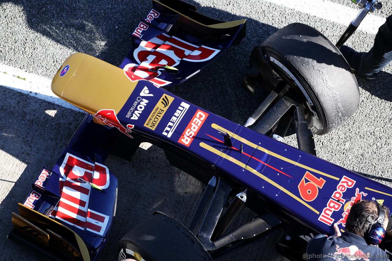 JEREZ TEST FEBBRAIO 2013, Scuderia Toro Rosso STR8.
06.02.2013. 