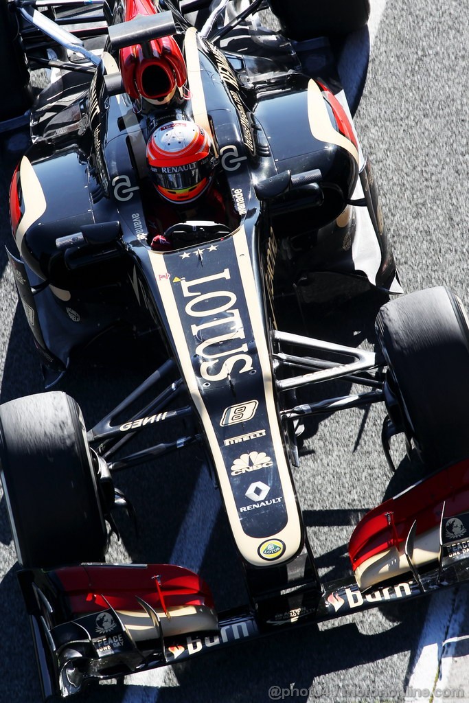 JEREZ TEST FEBBRAIO 2013, Romain Grosjean (FRA) Lotus F1 E21.
06.02.2013. 