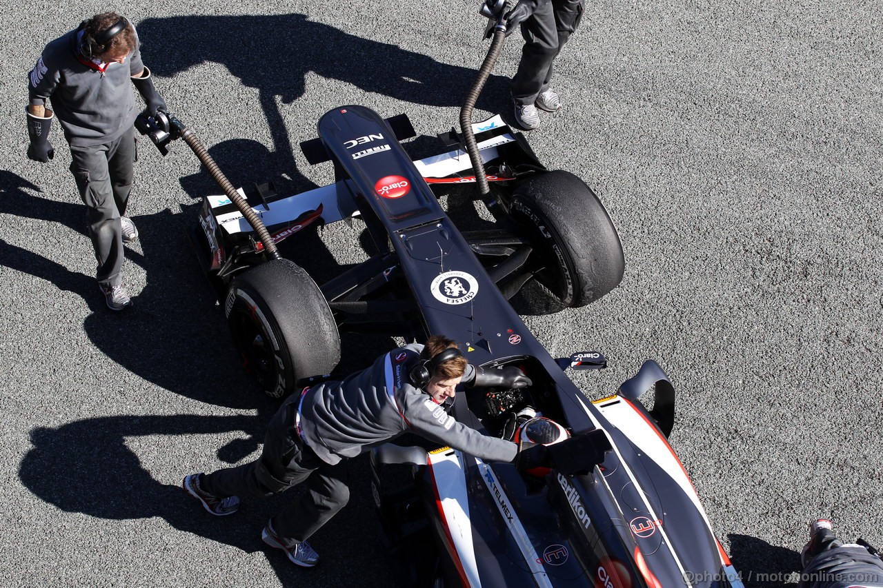 JEREZ TEST FEBBRAIO 2013, Nico Hulkenberg (GER) Sauber C32.
06.02.2013. 