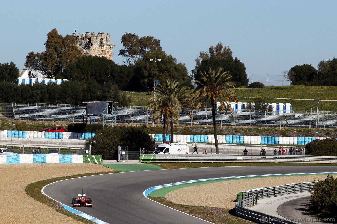 JEREZ TEST FEBBRAIO 2013, Felipe Massa (BRA) Ferrari F138.
06.02.2013. 