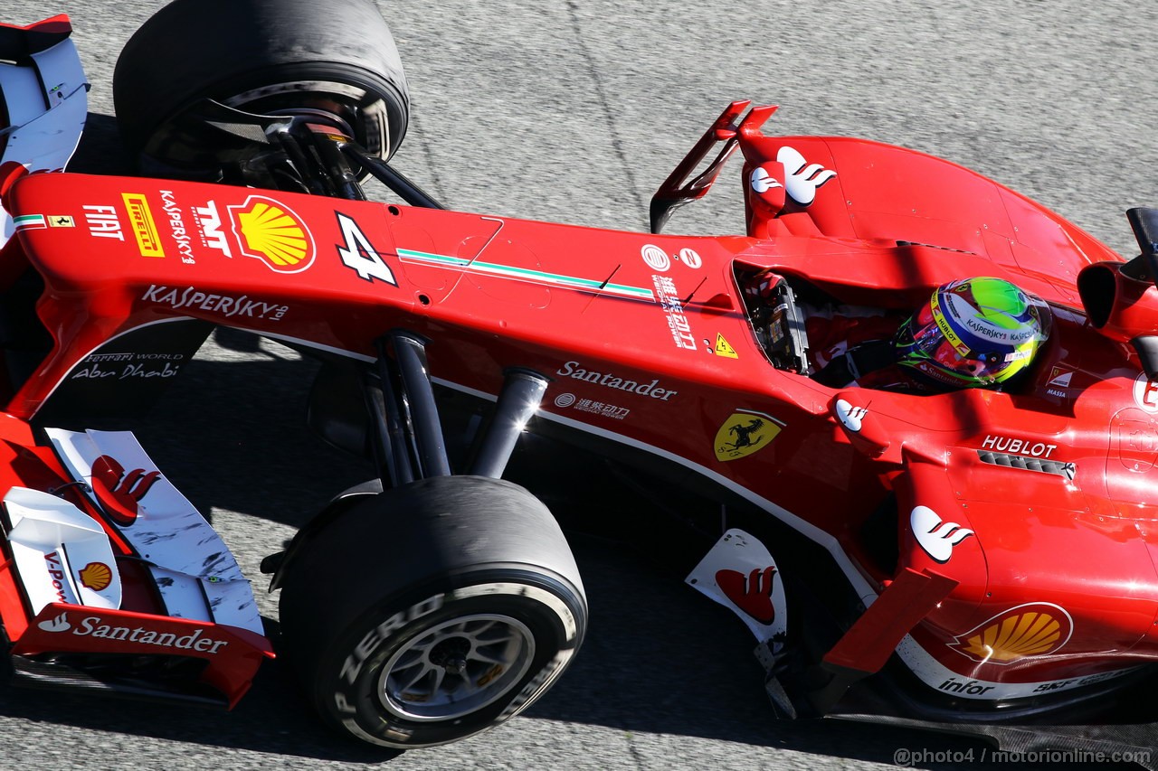 JEREZ TEST FEBBRAIO 2013, Felipe Massa (BRA) Ferrari F138.
06.02.2013. 