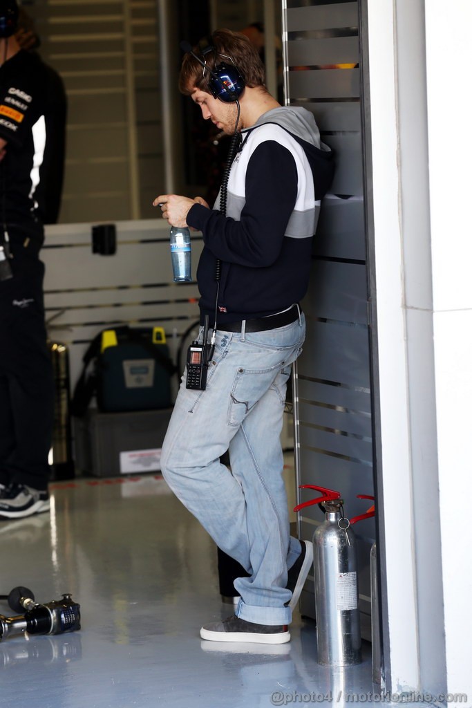 JEREZ TEST FEBBRAIO 2013, Sebastian Vettel (GER) Red Bull Racing.
06.02.2013. 