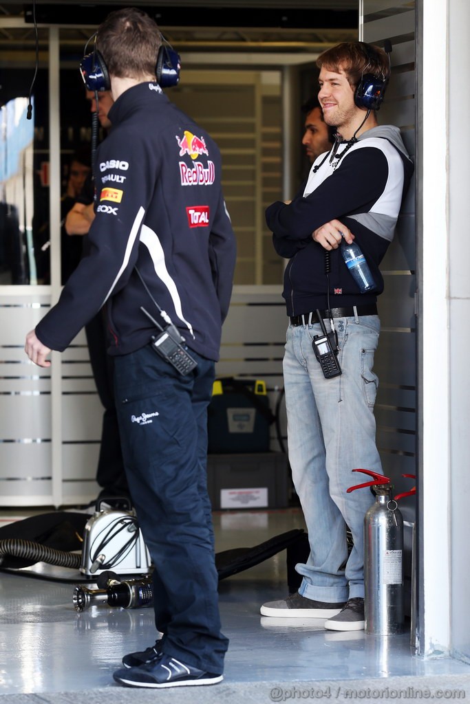 JEREZ TEST FEBBRAIO 2013, Sebastian Vettel (GER) Red Bull Racing.
06.02.2013. 