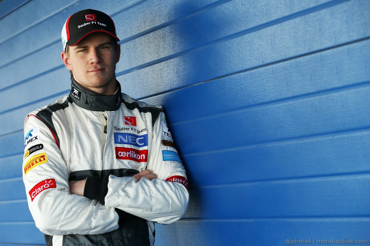 JEREZ TEST FEBBRAIO 2013, Nico Hulkenberg (GER) Sauber.
06.02.2013. 