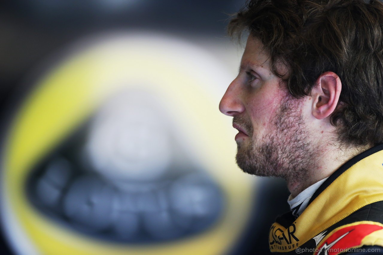 JEREZ TEST FEBBRAIO 2013, Romain Grosjean (FRA) Lotus F1 Team.
06.02.2013. 