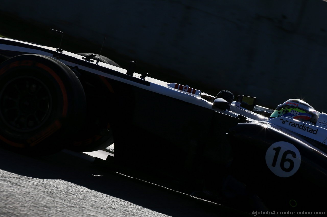 JEREZ TEST FEBBRAIO 2013, Pastor Maldonado (VEN) Williams FW34.
06.02.2013. 