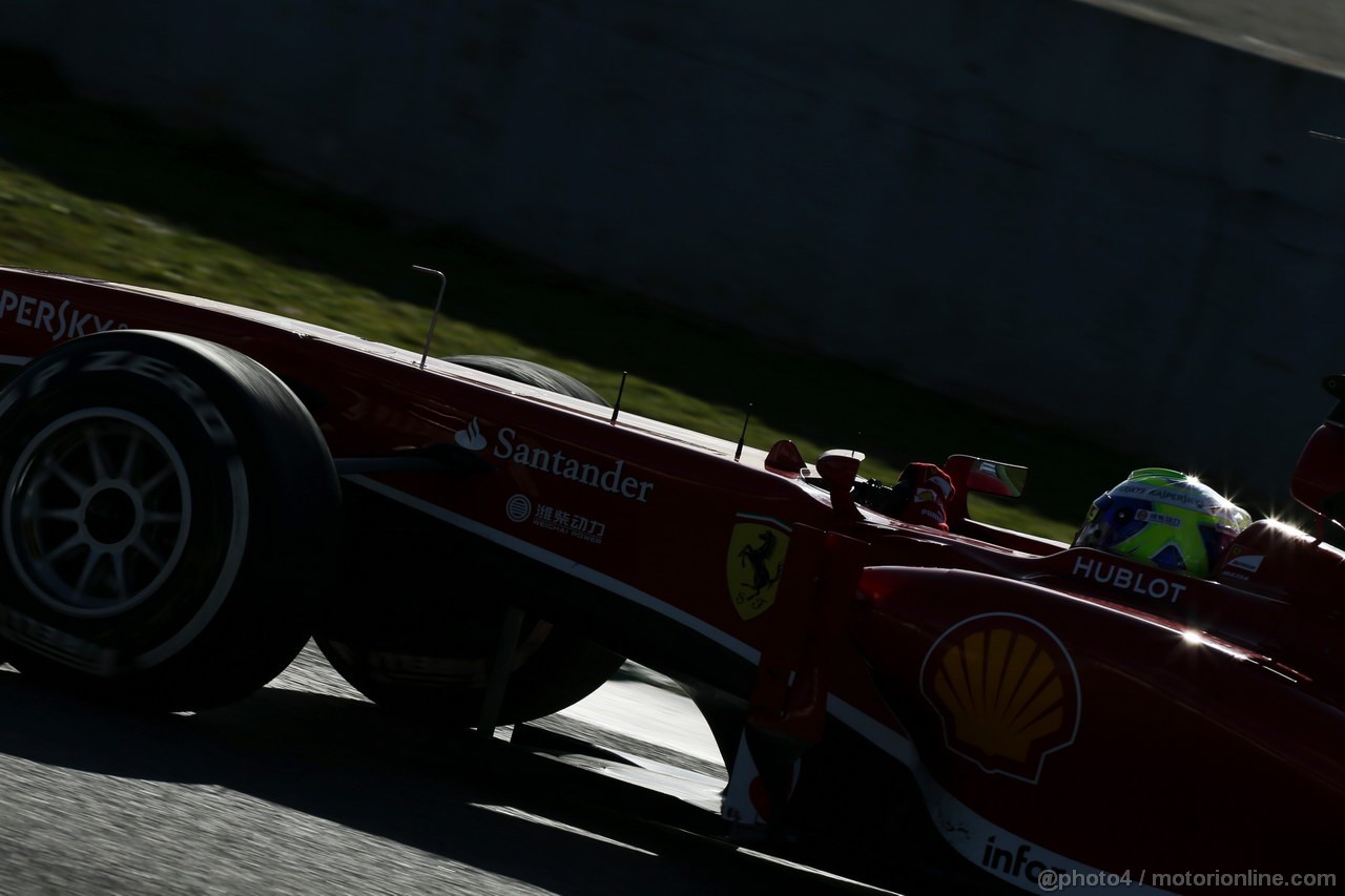 JEREZ TEST FEBBRAIO 2013, Felipe Massa (BRA) Ferrari F138.
06.02.2013. 