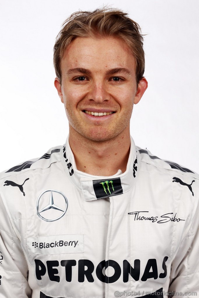 JEREZ TEST FEBBRAIO 2013, Nico Rosberg (GER) Mercedes AMG F1.
06.02.2013. 
