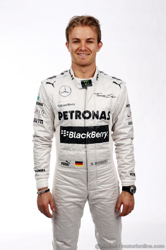 JEREZ TEST FEBBRAIO 2013, Nico Rosberg (GER) Mercedes AMG F1.
06.02.2013. 
 Mercedes AMG F1 editorial copyright free. Images must be credited to: Mercedes AMG F1
