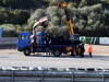 JEREZ TEST FEBBRAIO 2013, The Mercedes AMG F1 W04 is of Lewis Hamilton (GBR) Mercedes AMG F1 recovered back to the pits on the back of a truck.
06.02.2013. 