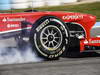 JEREZ TEST FEBBRAIO 2013, Felipe Massa (BRA) Ferrari F138 locks up under braking.
06.02.2013. 