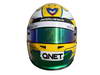 JEREZ TEST FEBBRAIO 2013, The helmet of Luiz Razia (BRA) Marussia F1 Team.
06.02.2013. 
