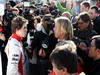 JEREZ TEST FEBBRAIO 2013, Luiz Razia (BRA) Marussia F1 Team with the media.
06.02.2013. 