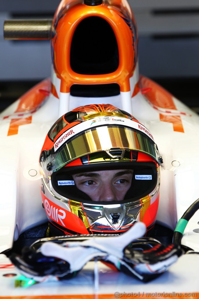 JEREZ TEST FEBBRAIO 2013, Jules Bianchi (FRA) Sahara Force India F1 Team VJM06.
08.02.2013. 