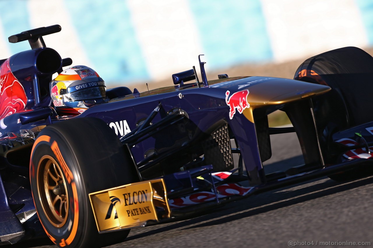 JEREZ TEST FEBBRAIO 2013, Jean-Eric Vergne (FRA) Scuderia Toro Rosso STR8.
08.02.2013. 