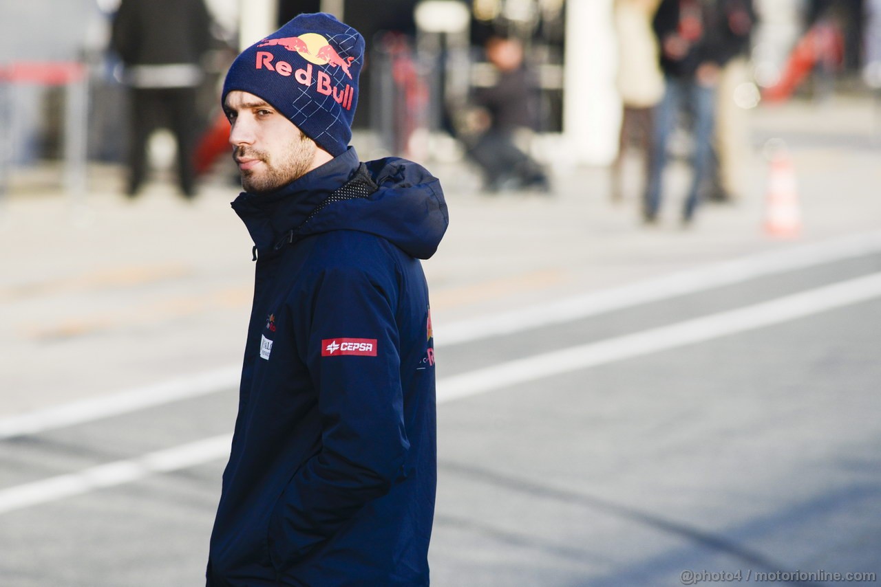 JEREZ TEST FEBBRAIO 2013, Jean-Eric Vergne (FRA) Scuderia Toro Rosso.
08.02.2013. 