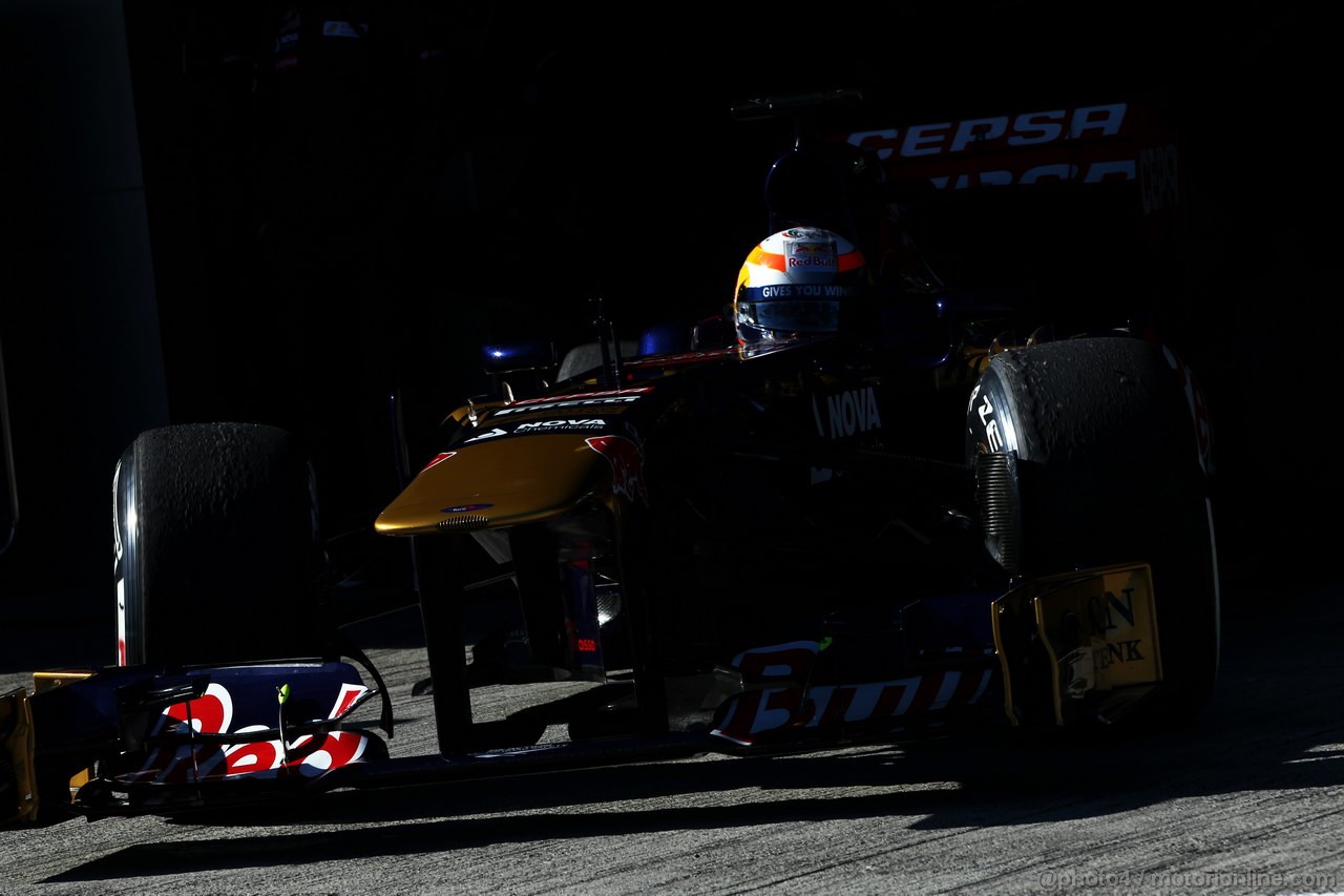JEREZ TEST FEBBRAIO 2013, Jean-Eric Vergne (FRA) Scuderia Toro Rosso STR8.
08.02.2013. 