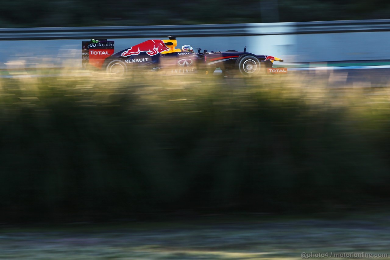JEREZ TEST FEBBRAIO 2013, Sebastian Vettel (GER) Red Bull Racing RB9.
08.02.2013. 