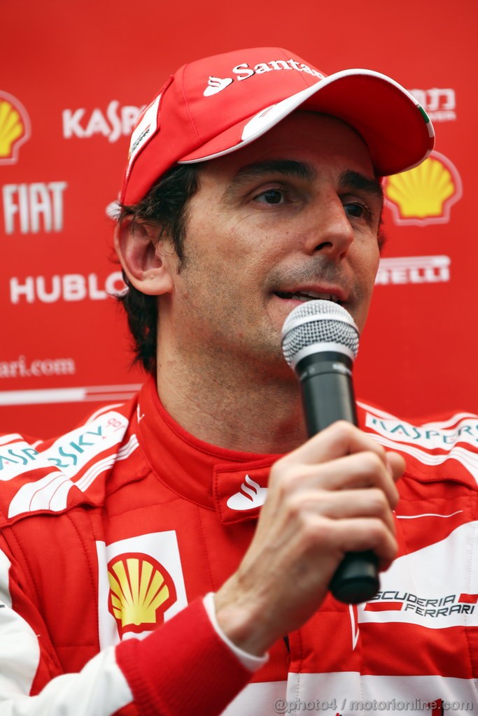 JEREZ TEST FEBBRAIO 2013, Pedro De La Rosa (ESP) Ferrari Development Driver.
08.02.2013. 