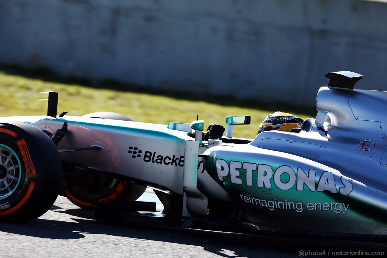 JEREZ TEST FEBBRAIO 2013, Lewis Hamilton (GBR) Mercedes AMG F1 W04.
08.02.2013. 