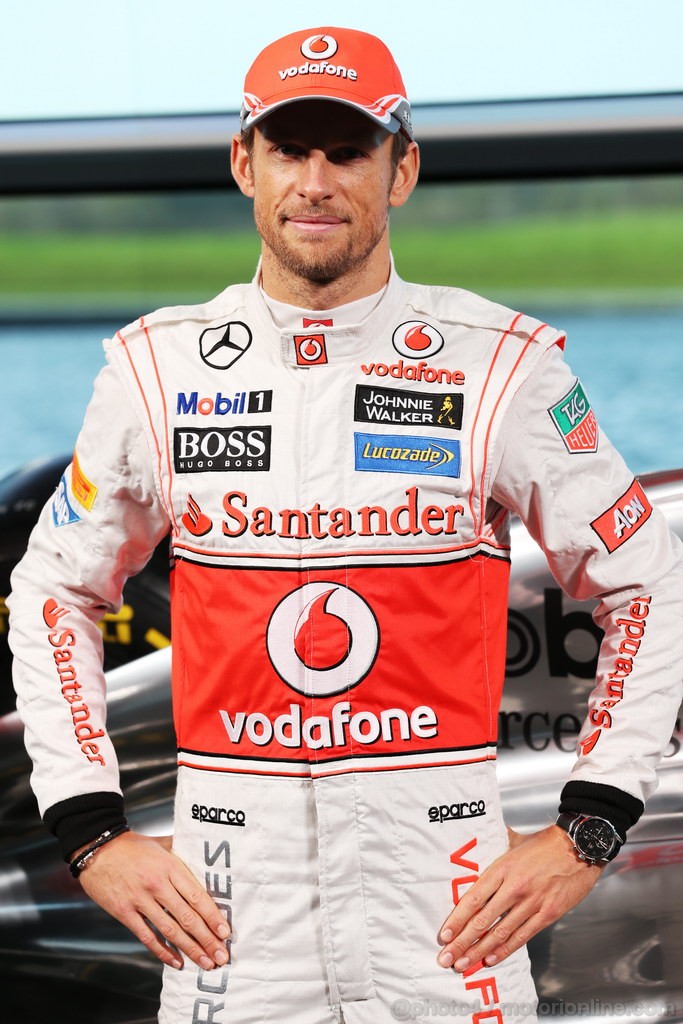 MCLAREN MP4-28, Jenson Button (GBR) McLaren.
31.01.2013. McLaren MP4-28 Launch, McLaren Technology Centre, Woking, England.
