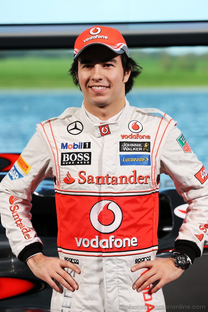MCLAREN MP4-28, Sergio Perez (MEX) McLaren.
31.01.2013. McLaren MP4-28 Launch, McLaren Technology Centre, Woking, England.
