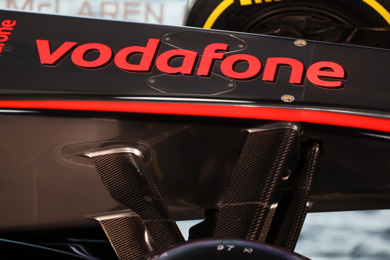 MCLAREN MP4-28, McLaren MP4-28 front suspension detail.
31.01.2013. McLaren MP4-28 Launch, McLaren Technology Centre, Woking, England.
