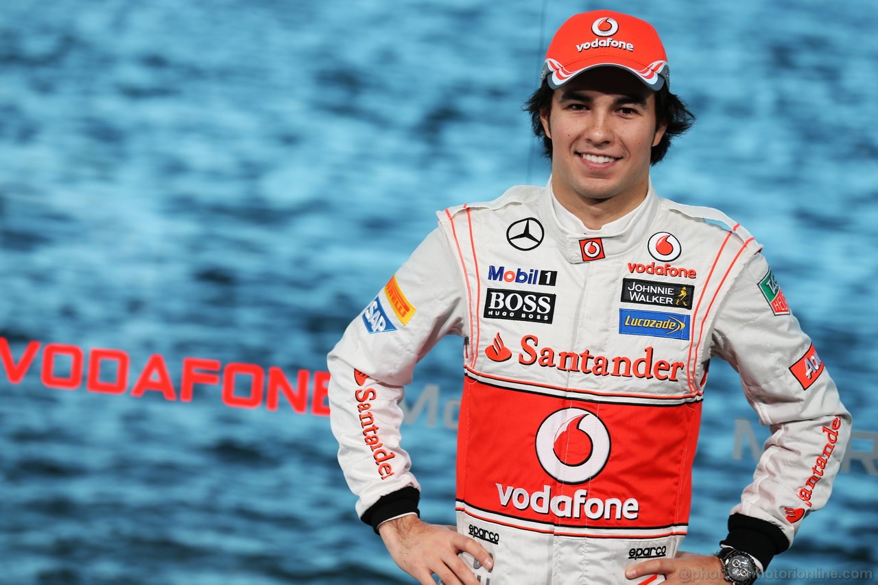 MCLAREN MP4-28, Sergio Perez (MEX) McLaren.
31.01.2013. McLaren MP4-28 Launch, McLaren Technology Centre, Woking, England.
