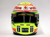 MCLAREN MP4-28, The helmet of Sergio Perez (MEX) McLaren.
31.01.2013. McLaren MP4-28 Launch, McLaren Technology Centre, Woking, England.
