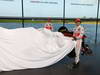 MCLAREN MP4-28, McLaren Technology Centre, Surrey, UK
31st January 2013 
Sergio Perez, McLaren e Jenson Button, McLaren.
Photo: Vodafone McLaren Mercedes (Copyright Free FOR EDITORIAL USE ONLY) 
ref: Digital Image _N7T0079