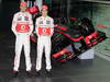 MCLAREN MP4-28, McLaren Technology Centre, Surrey, UK
31st January 2013 
Jenson Button, McLaren e Sergio Perez, McLaren.
Photo: Vodafone McLaren Mercedes (Copyright Free FOR EDITORIAL USE ONLY) 
ref: Digital Image _X5J9996