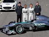 MERCEDES F1 W04, (L to R): Toto Wolff (GER) Mercedes AMG F1 Shareholder e Executive Director; Lewis Hamilton (GBR) Mercedes AMG F1 e team mate Nico Rosberg (GER) Mercedes AMG F1; Ross Brawn (GBR) Mercedes AMG F1 Team Principal; with the new Mercedes AMG F1 W04.

