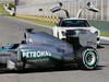 MERCEDES F1 W04, The new Mercedes AMG F1 W04 rear suspension detail.
