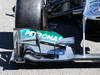 MERCEDES F1 W04, The new Mercedes AMG F1 W04 front wing detail.
