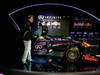 RED BULL RB9, MILTON KEYENES, ENGLAND - FEBRUARY 03:  Drivers Mark Webber of Australia e Sebastian Vettel of Germany reveal the new car during the Infiniti Red Bull Racing RB9 launch on February 3, 2013 in Milton Keyenes, England.  (Photo by Mark Thompson/Getty Images)