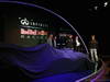 RED BULL RB9, MILTON KEYENES, ENGLAND - FEBRUARY 03:  (L-R) Adrian Newey, Chief Technical Officer, Christian Horner, Team Principle, Mark Webber of Australia e Sebastian Vettel of Germany prepare to unveil the new car during the Infiniti Red Bull Racing RB9 launch on February 3, 2013 in Milton Keynes, England.  (Photo by Mark Thompson/Getty Images)